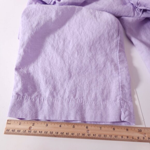 Old Navy Womens Extra High Rise Taylor Wide Leg Pants Large Linen Blend Trouser - Picture 8 of 15